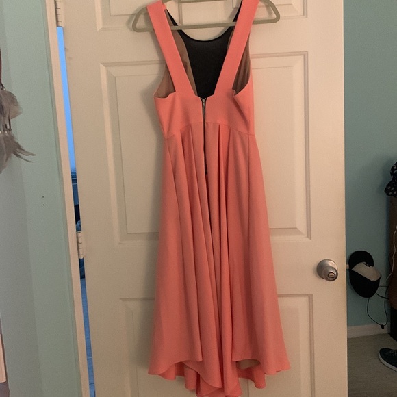 NWT Hunter Dixon Peach Wedding Guest Dress 👗 - Picture 3 of 4